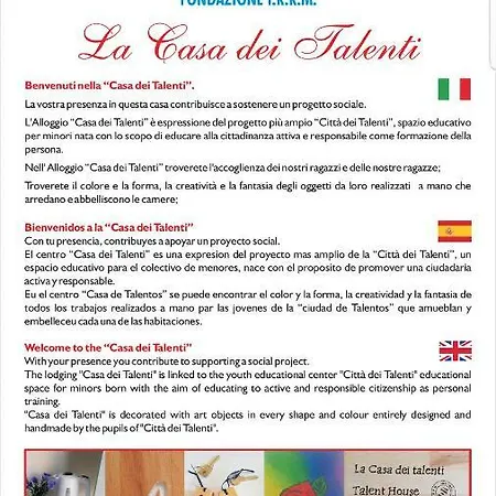 Casa Dei Talenti Affittacamere Cagliari